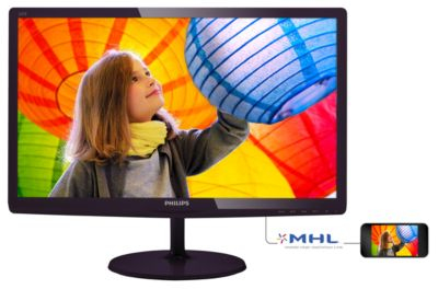 PHILIPS 247E6LDAD-00 23.6 İnç W LED Full HD IPS-ADS LCD Monitör Siyah
