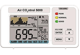AirControl 5000 CO2 Monitor Micro SD-Card inkl USB-Kabel Logger inkl