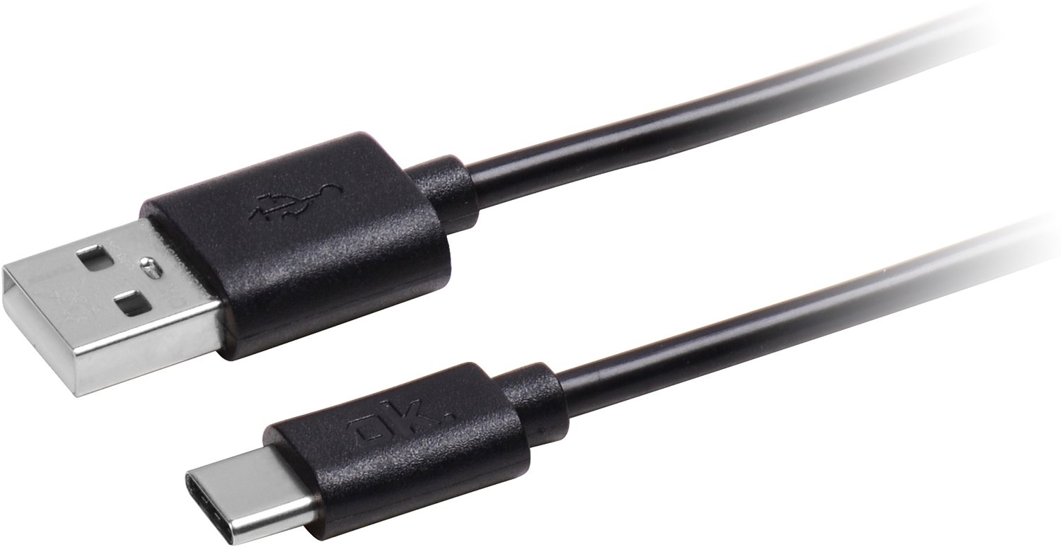 OK. OZB-541 USB-kabel 1 m Zwart afbeelding