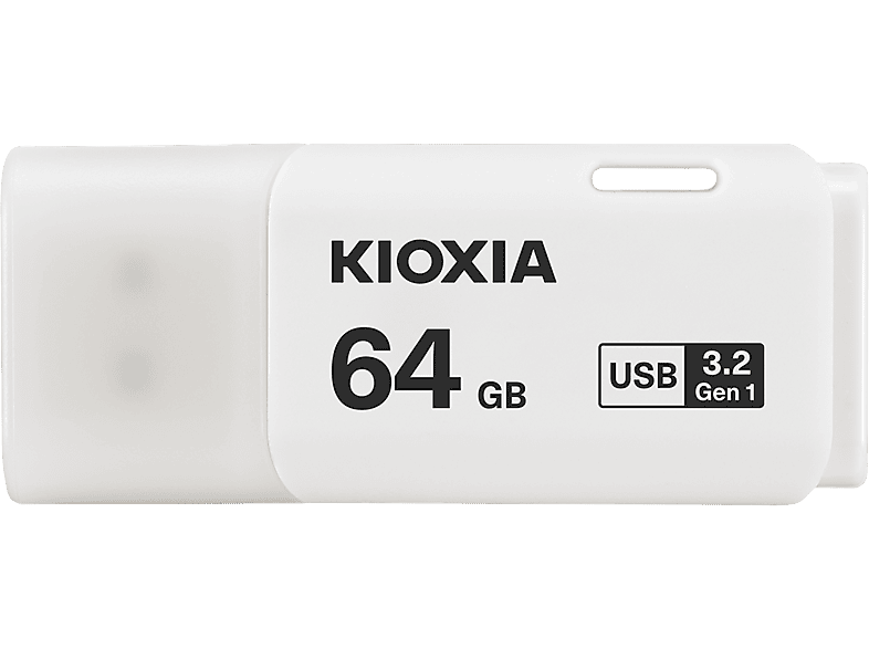 KIOXIA 6U301 64GB USB Bellek Beyaz