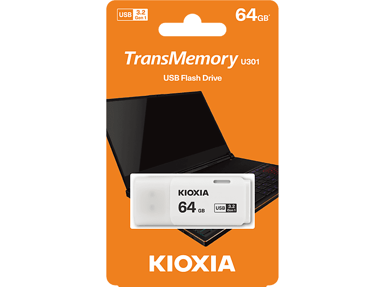 KIOXIA 6U301 64GB USB Bellek Beyaz Fiyat & Özellik | MediaMarkt