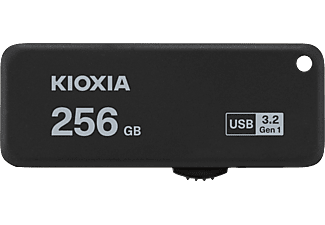 KIOXIA U365 USB 3.2 Gen 1 256GB USB Bellek Siyah