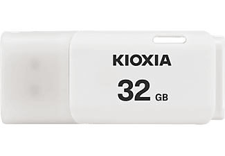 KIOXIA U202 32GB USB 2.0 USB Bellek Beyaz_0