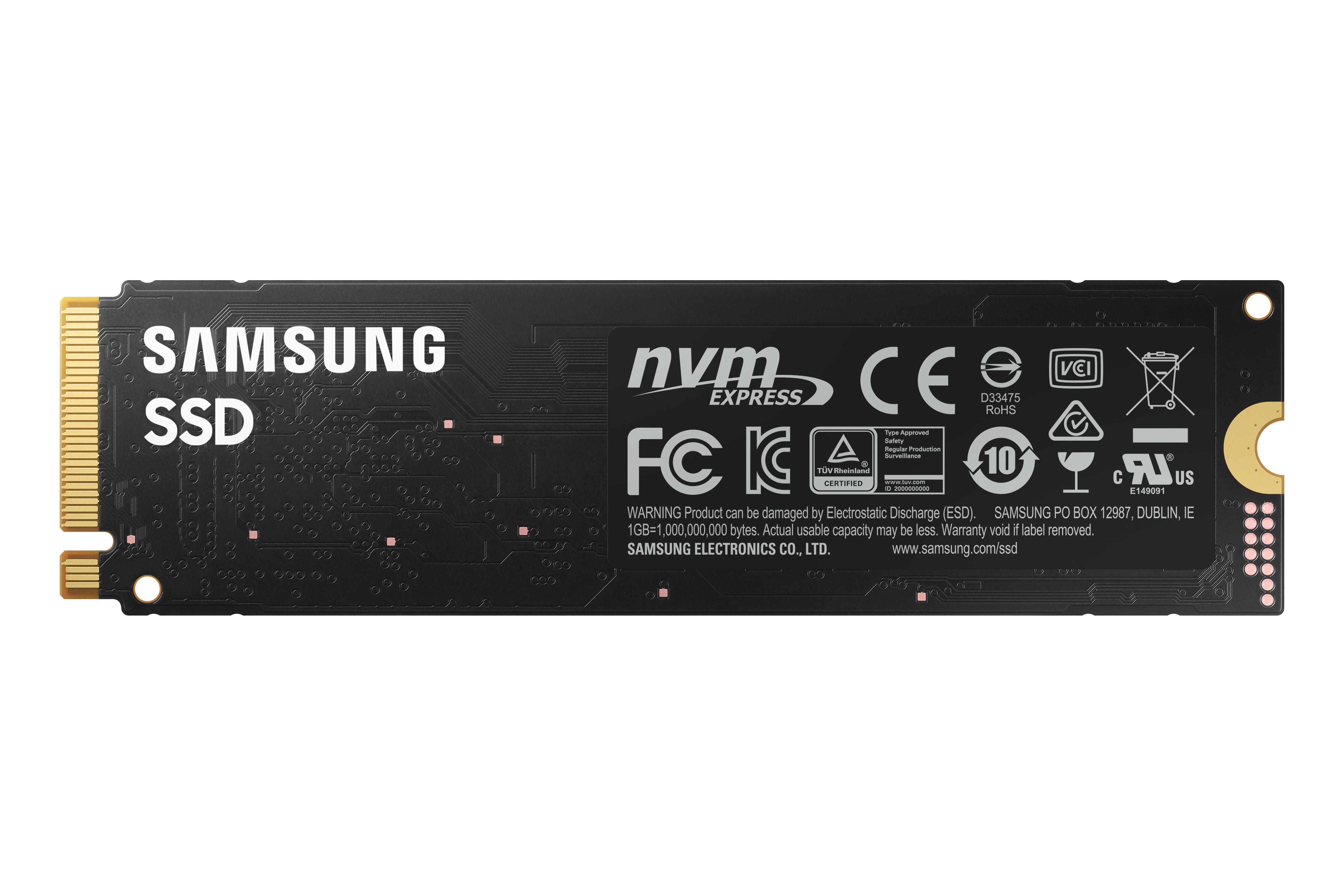 SAMSUNG 980 1 SSD Festplatte intern via M.2 NVMe, Retail, TB