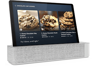 LENOVO Smart Tab M10 HD mit Amazon Alexa, Tablet, 64 GB, 10,1 Zoll, Platinsilber