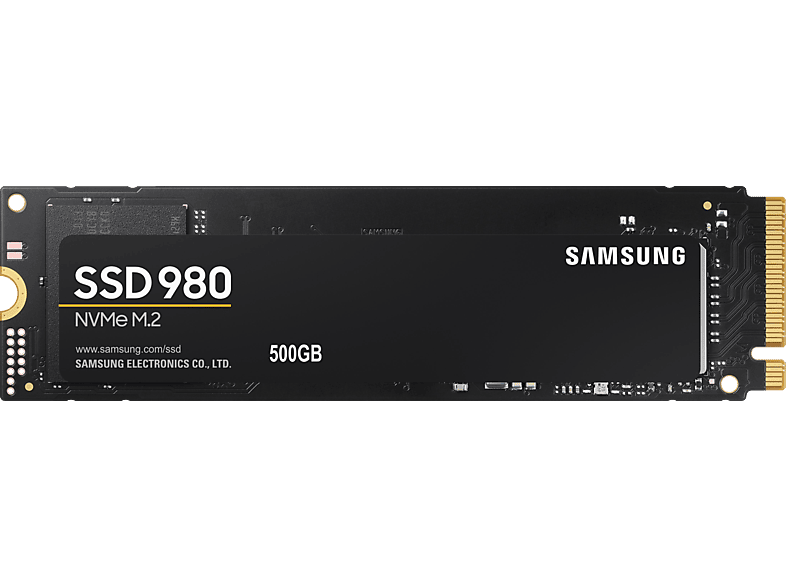SAMSUNG 980 Festplatte via SSD NVMe, GB intern 500 Retail, M.2