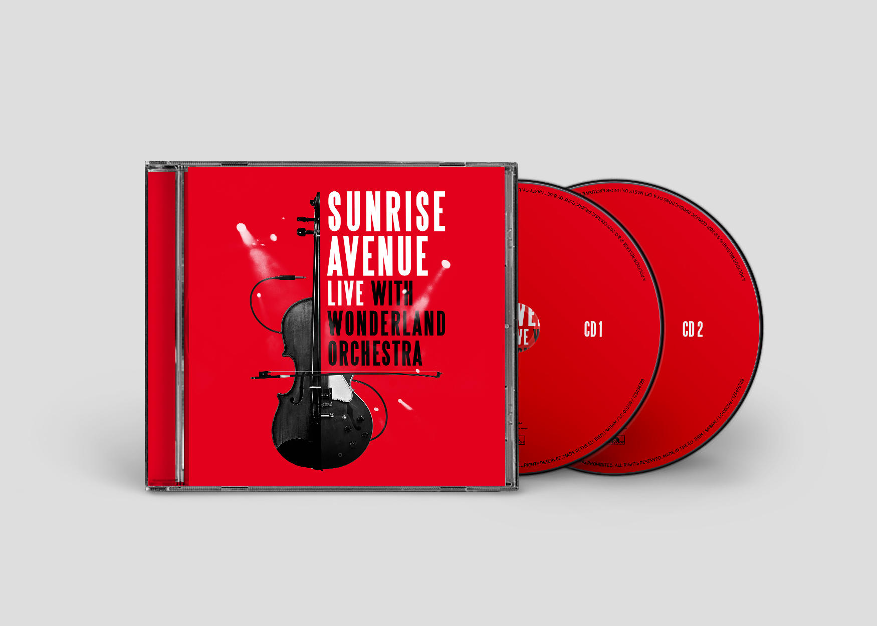 Sunrise Avenue - Live With Wonderland Orchestra  - (CD)