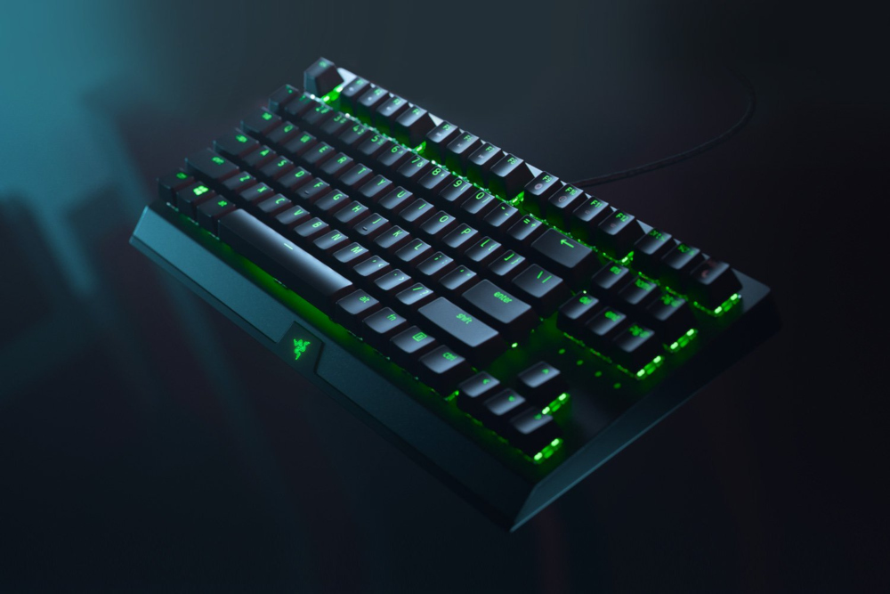 RAZER Gaming toetsenbord BlackWidow V3 Tenkeyless Green Switch AZERTY Black (RZ03-03490500-R3F1)