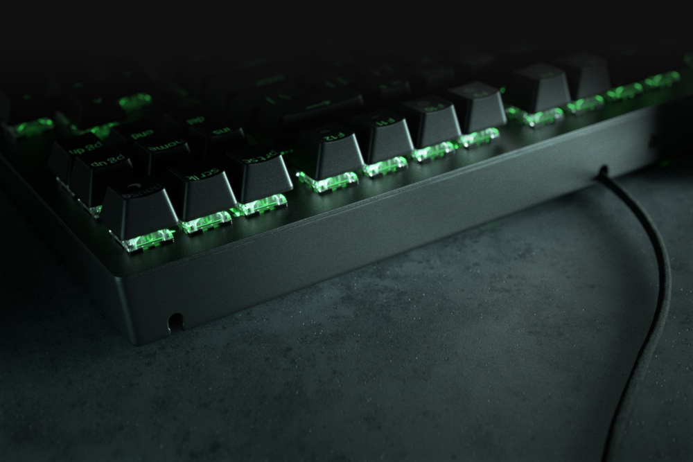 RAZER Gaming toetsenbord BlackWidow V3 Tenkeyless Green Switch AZERTY Black (RZ03-03490500-R3F1)