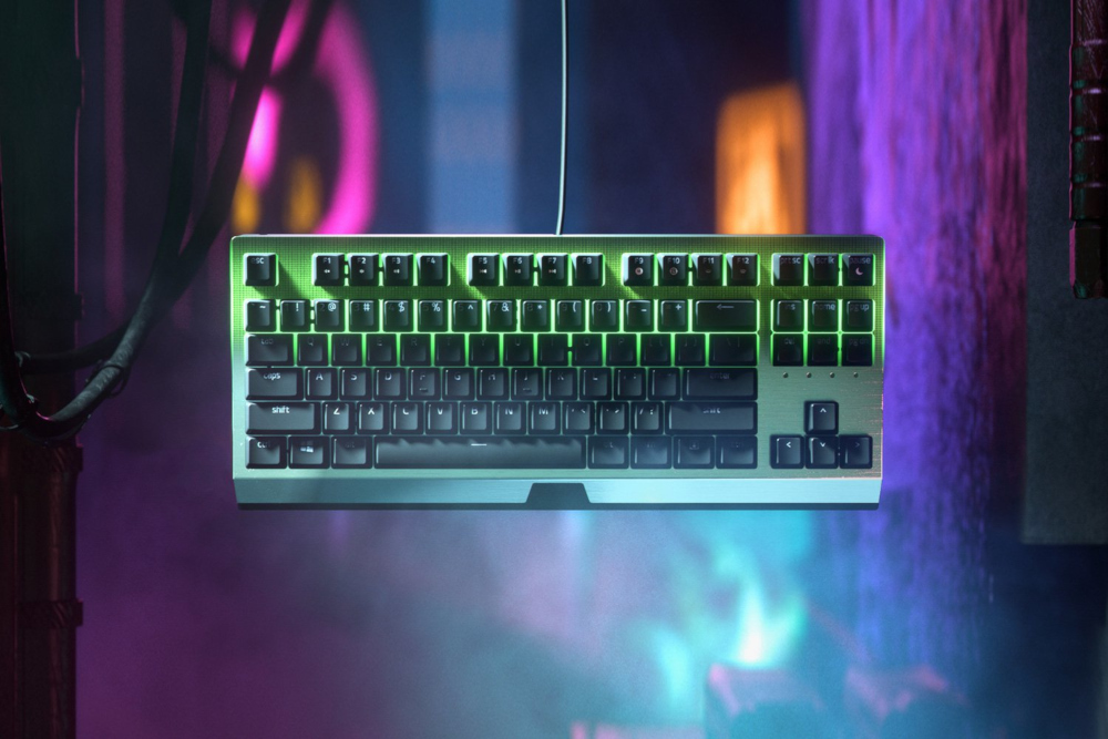 RAZER Gaming toetsenbord BlackWidow V3 Tenkeyless Green Switch AZERTY Black (RZ03-03490500-R3F1)