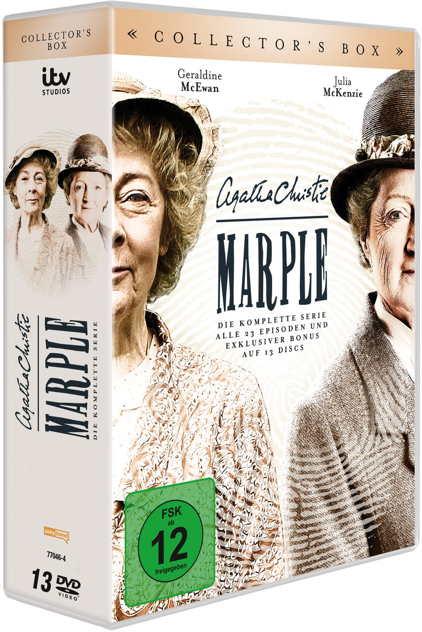 Box-Set von Agatha Christies Marple mit Geraldine McEwan.