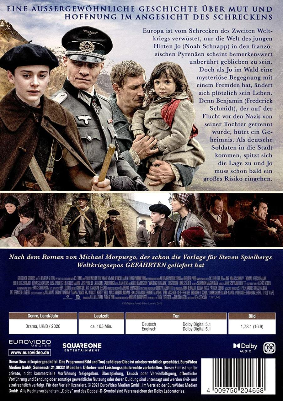 Filmcover mit Schauspielern, Titel und Credits, DVD-Hülle.