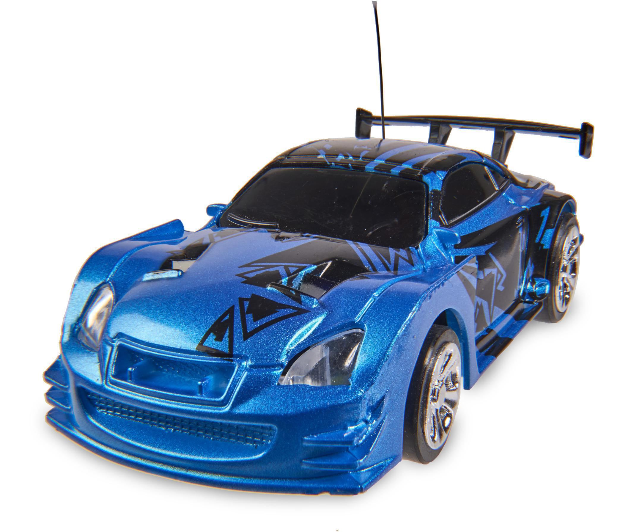 1:60 Dragon 27 Spielfahrzeug, RTR Nano MHz Blau 100% Racer CARSON ferngesteuertes
