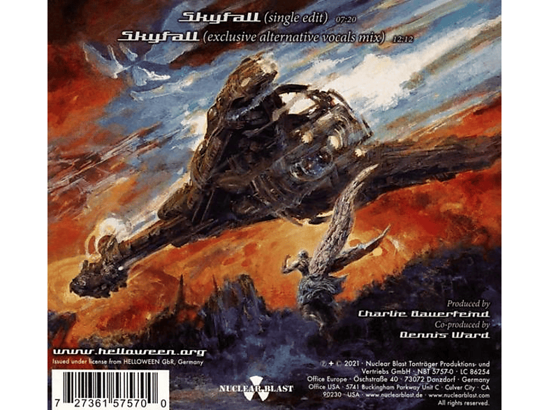 Thumbnail - Helloween - Skyfall (Maxi Single CD)