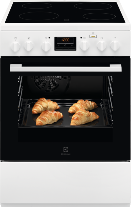 ELECTROLUX LKR664100W PlusSteam kerámialapos tűzhely gőzfunkcióval