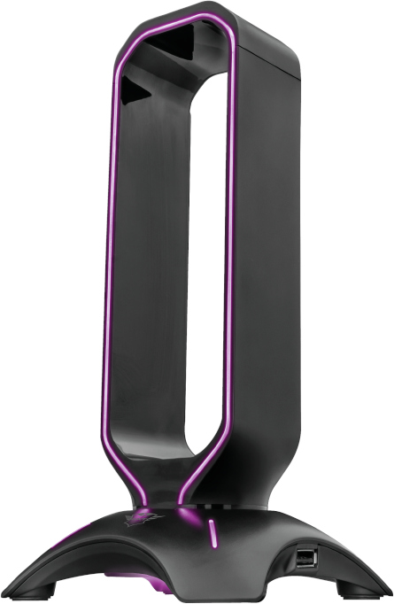 TRUST Support casque gaming Cintar RGB Noir (23647)