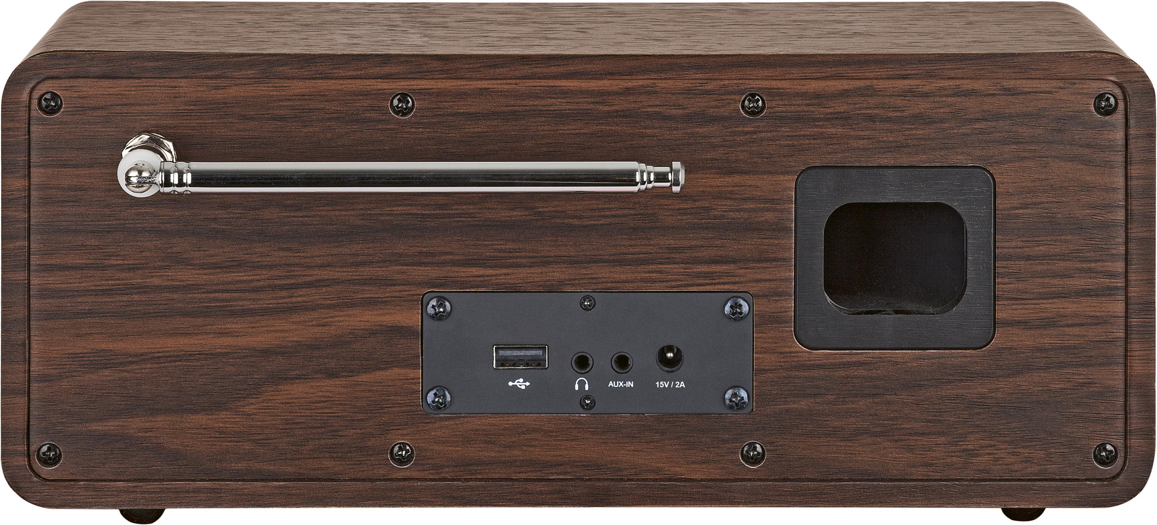 TELESTAR Dira S 24i DAB+ Radio, DAB+, DAB, UKW, Internet, DAB, DAB+, FM, AM, Internet Radio, Bluetooth, Holzoptik