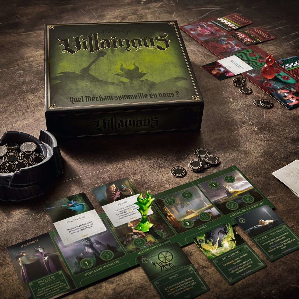 RAVENSBURGER Disney - Villainous (französisch) - Brettspiel (Mehrfarbig)