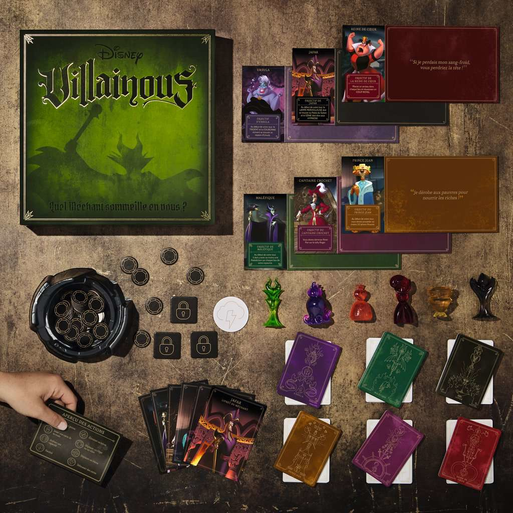 RAVENSBURGER Disney - Villainous (französisch) - Brettspiel (Mehrfarbig)
