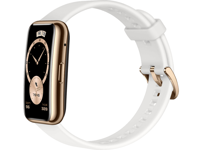 HUAWEI Watch FIT Elegant okosóra, Jégfehér - MediaMarkt online vásárlás