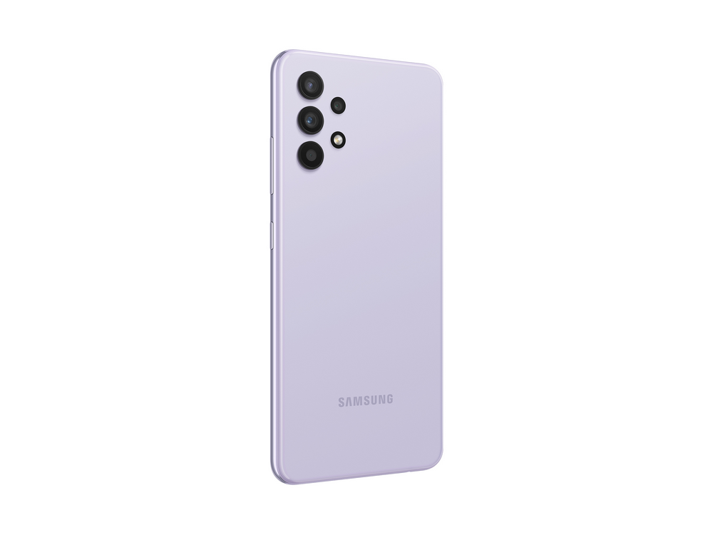 Móvil - Samsung Galaxy A32, Violeta, 128 GB, 4 GB, 6.4", Full HD+, Mediatek Helio G80, 5000 mAh, Android 11