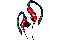 Auriculares - JVC HA-EB75, De botón, Con Cable, Jack de 3.5 mm, Rojo y Negro