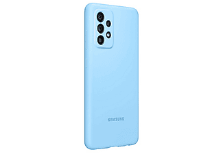 Funda - Samsung EF-PA525TLE, Para Samsung Galaxy A52, Silicona, Trasera, Azul