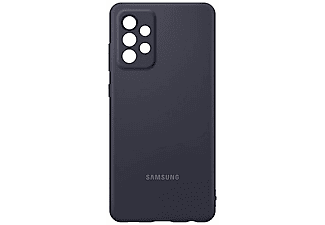 Funda - Samsung EF-PA725TBE, Para Samsung Galaxy A72, Silicona, Trasera, Negro