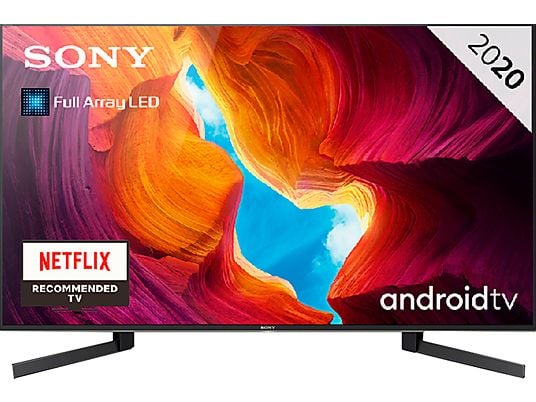 TV LED 49" - Sony KD-49XH9505, UHD 4K, HDR, Android TV, X1 Ultimate, Full Array LED, Búsqueda por voz