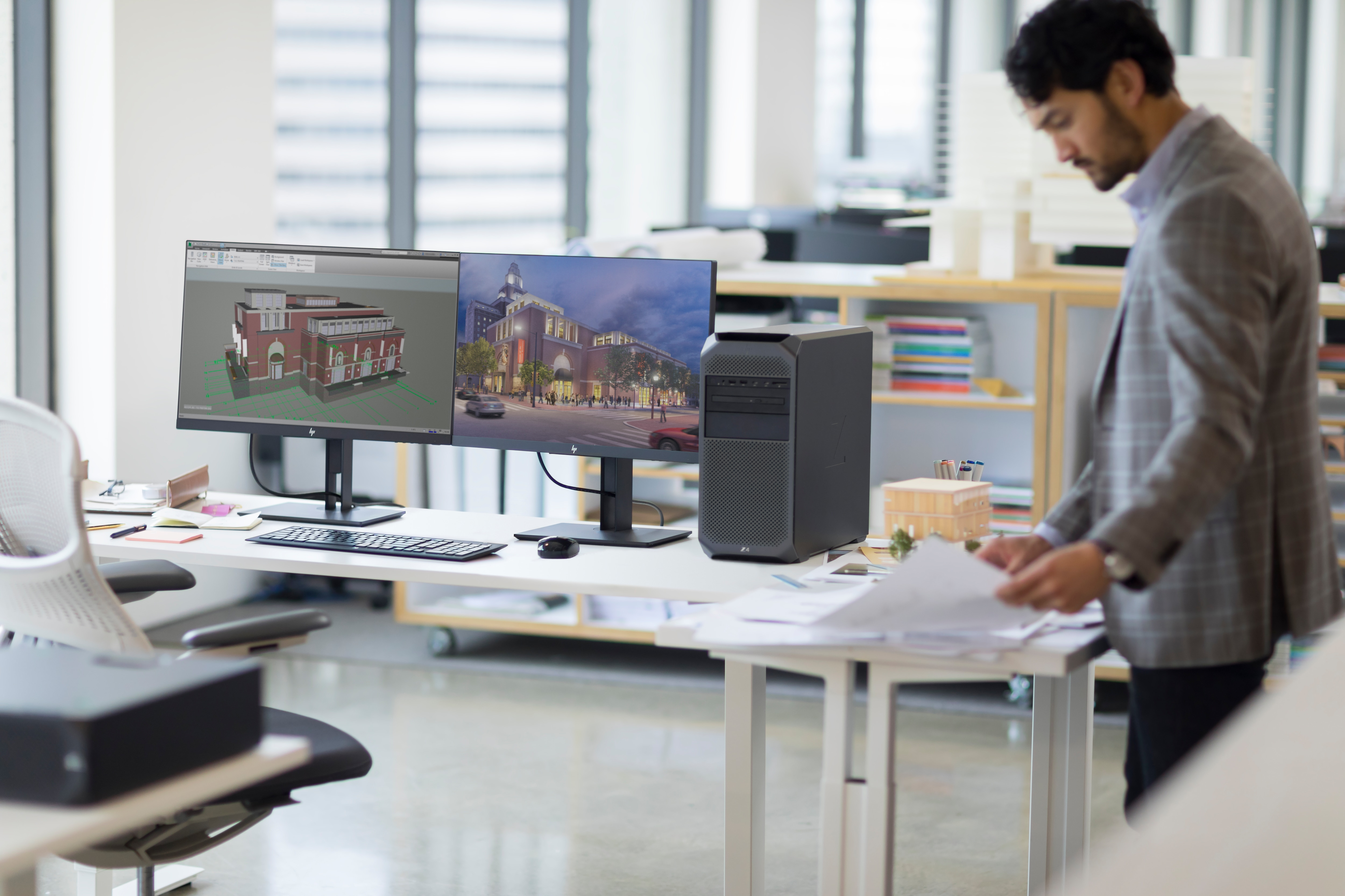 HP - B2B Z4 G4 - Intel® Xeon® W W-2125 - 16 GB - 1 TB