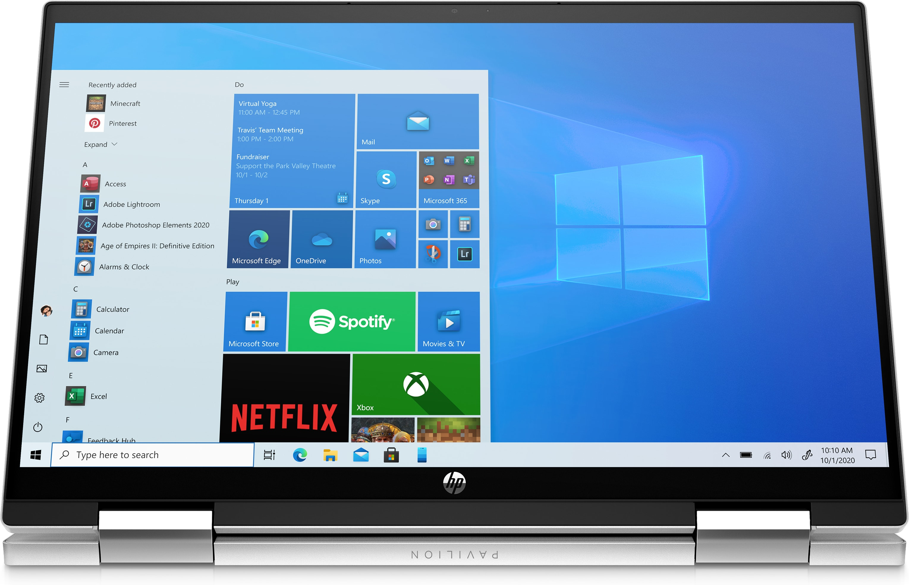 HP Pavilion x360 14-dy0356ng - 14 Zoll - Intel® Core™ i5 i5-1135G7 - 8 GB - 512 GB - Intel® Iris® Xᵉ - Windows 10 Home S-Modus (32 Bit)