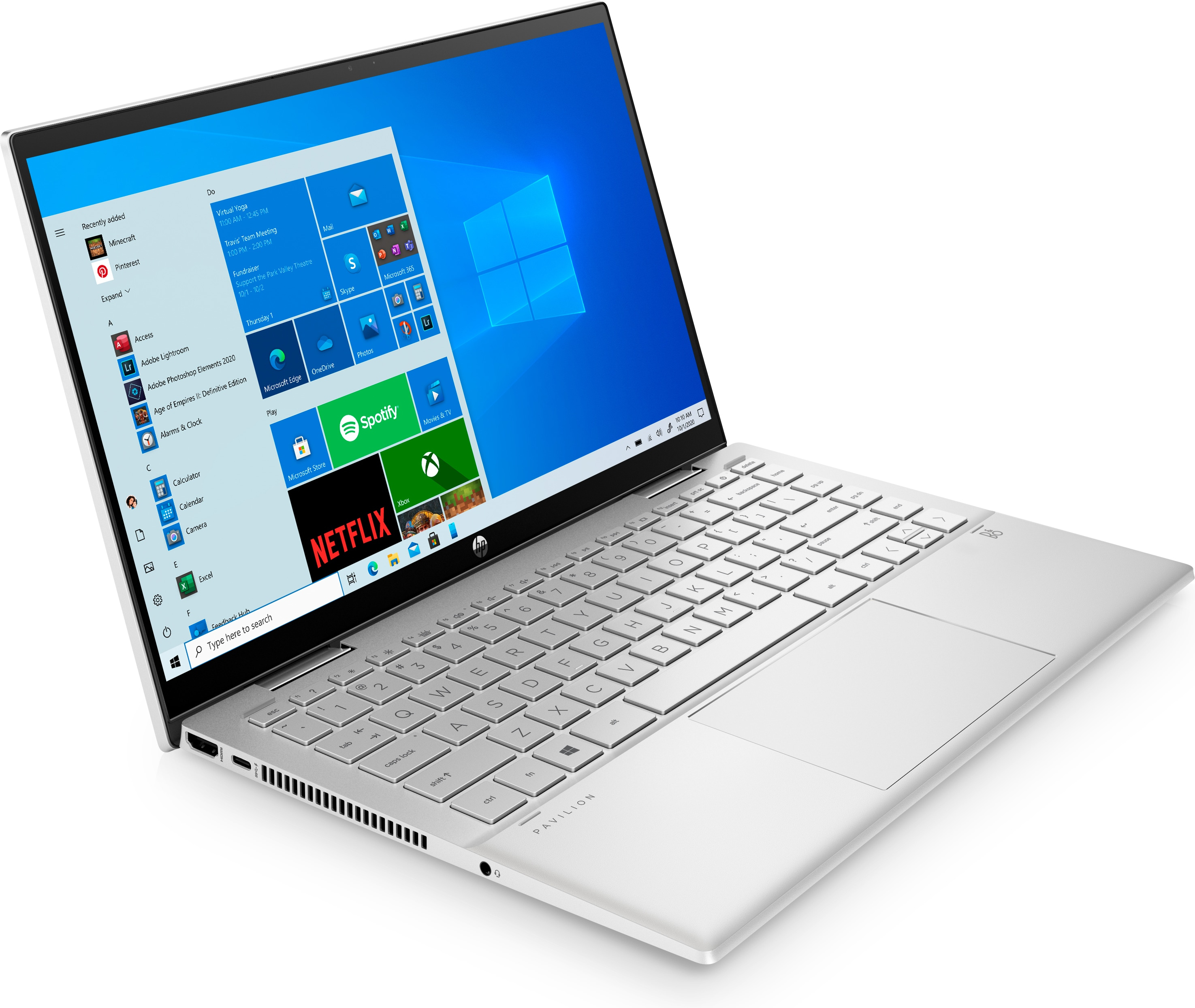 HP Pavilion x360 14-dy0356ng - 14 Zoll - Intel® Core™ i5 i5-1135G7 - 8 GB - 512 GB - Intel® Iris® Xᵉ - Windows 10 Home S-Modus (32 Bit)