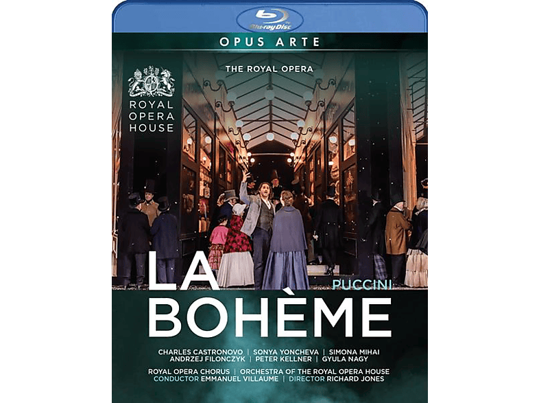 Castronovo/Yoncheva/Villaume/The Royal Opera Orch. - LA BOHEME  - (Blu-ray)