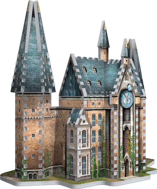 WREBBIT Harry Potter - Hogwarts Clock Tower - 3D Puzzle (Multicolore)