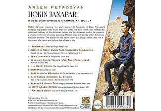 Arsen Petrosyan - HOKIN JANAPAR. MUSIC PERFORMED ON ARMENIAN DUDUK  - (CD)