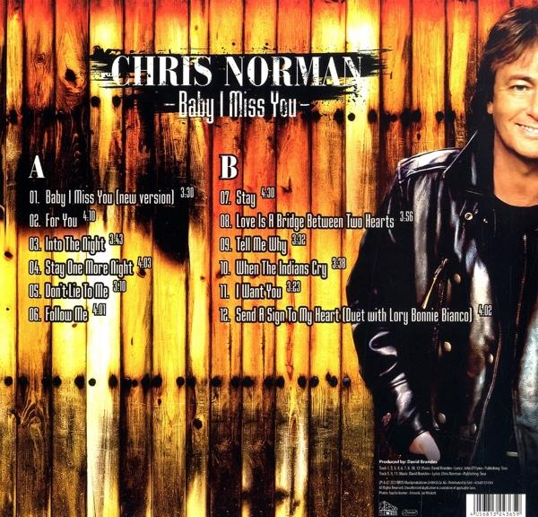 Chris Norman - BABY I MISS YOU  - (Vinyl)