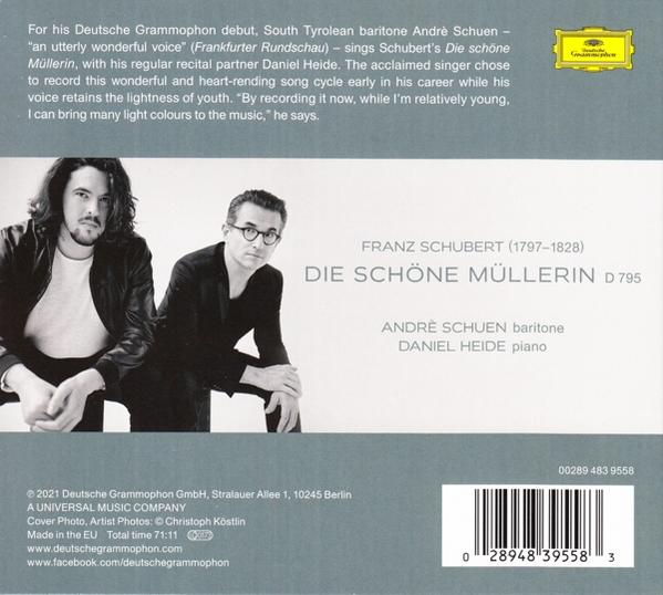 Daniel Heide, Andre Schuen - Die schöne Müllerin  - (CD)