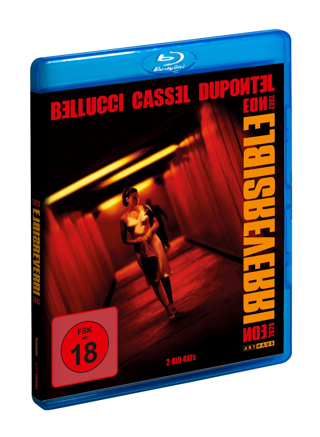 Blu-ray-Disc-Hülle mit einem Filmplakat.