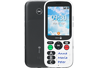 DORO 780X - Téléphone mobile (Noir/Blanc)