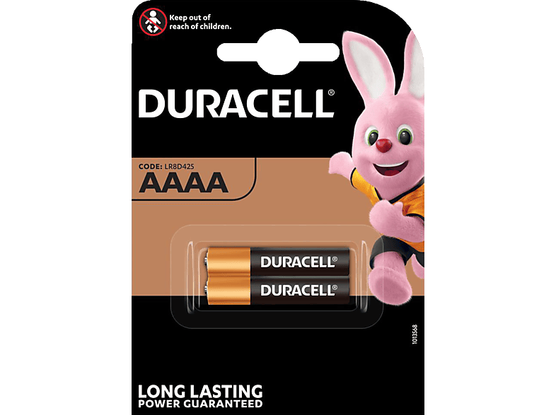 DURACELL Volt Specialty Batterie, Stück Alkaline, AAAA 1.5 2