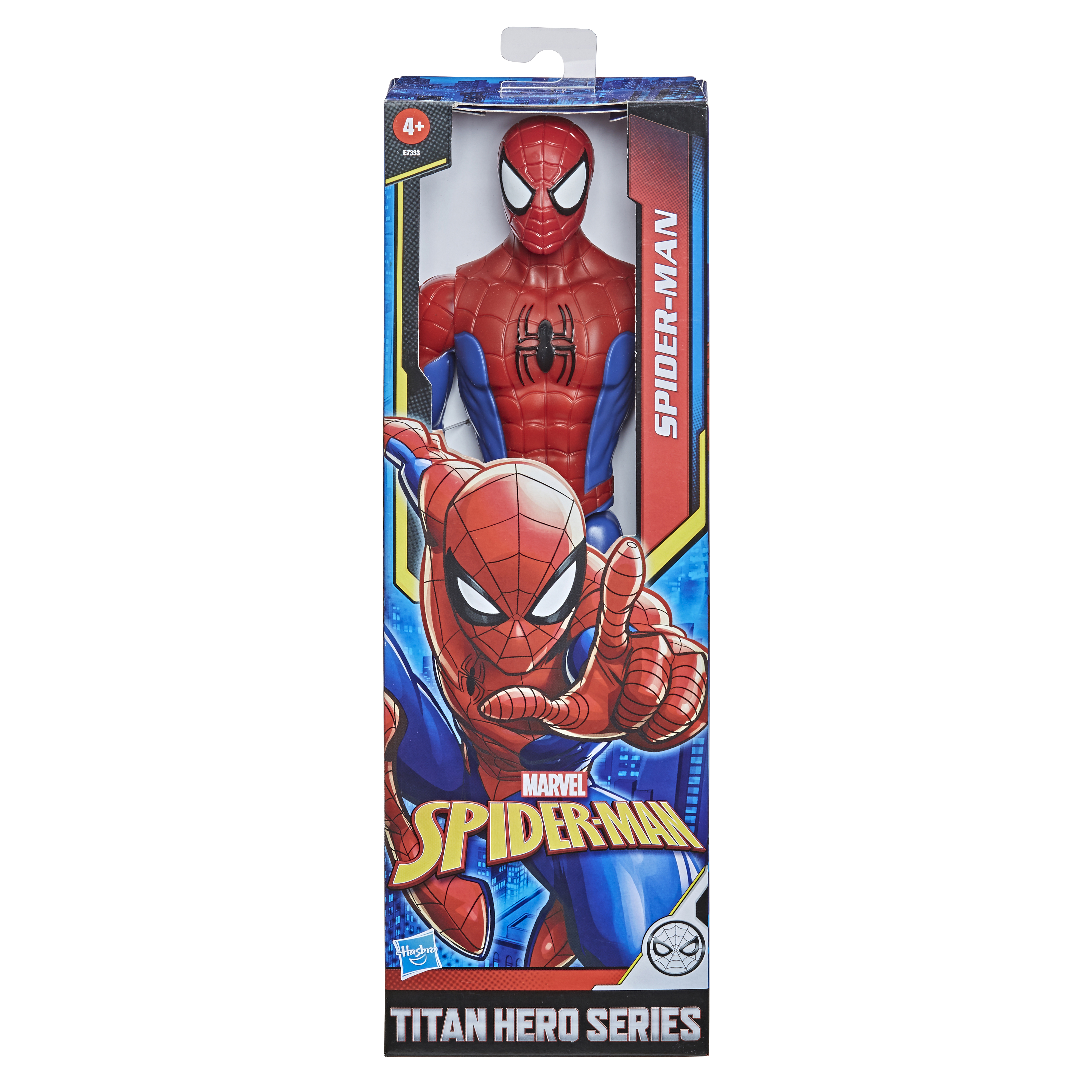 Spider-Man HASBRO Hero Spider-Man Mehrfarbig Titan Spielfigur Serie Marvel