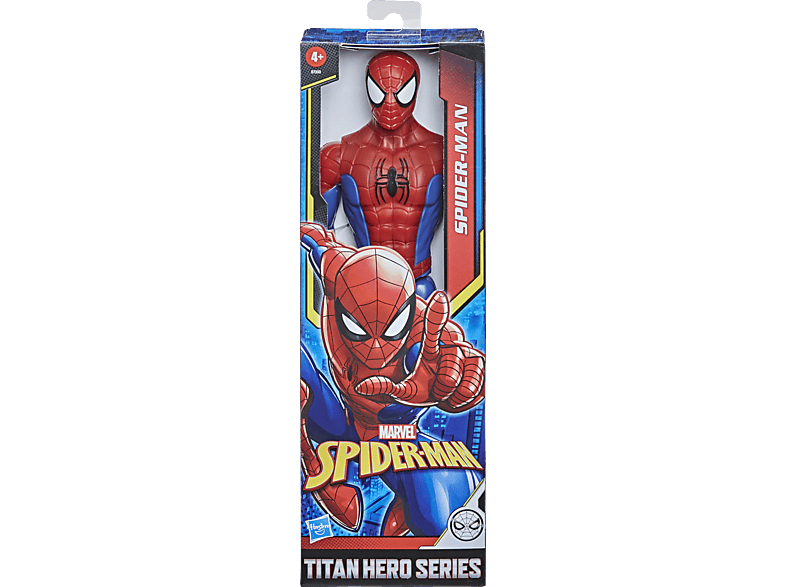 Spider-Man HASBRO Hero Spider-Man Mehrfarbig Titan Spielfigur Serie Marvel