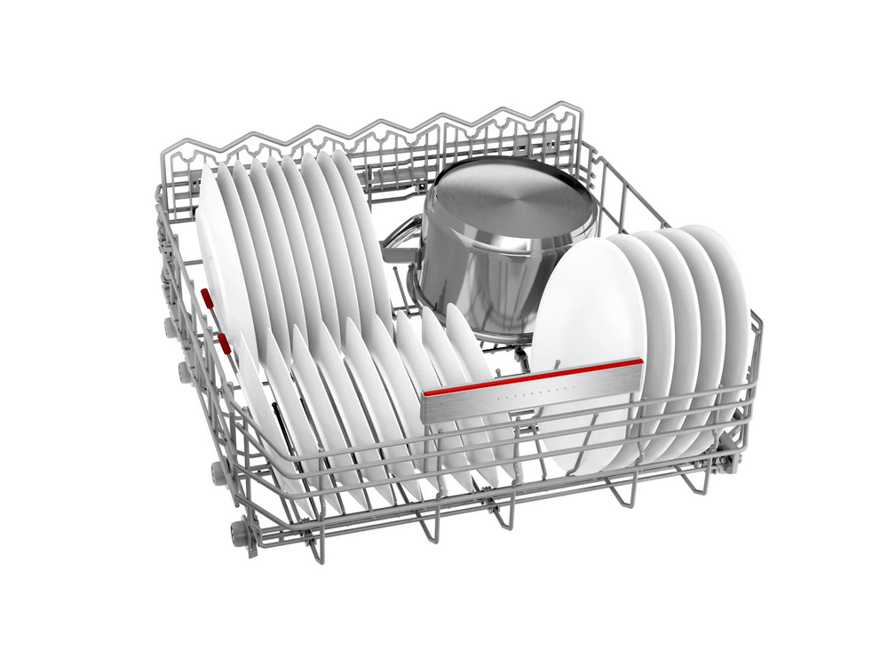 Lavavajillas integrable - Bosch SMV8YCX01E, 14 servicios, 8 programas, Home Connect, 60 cm, Inox