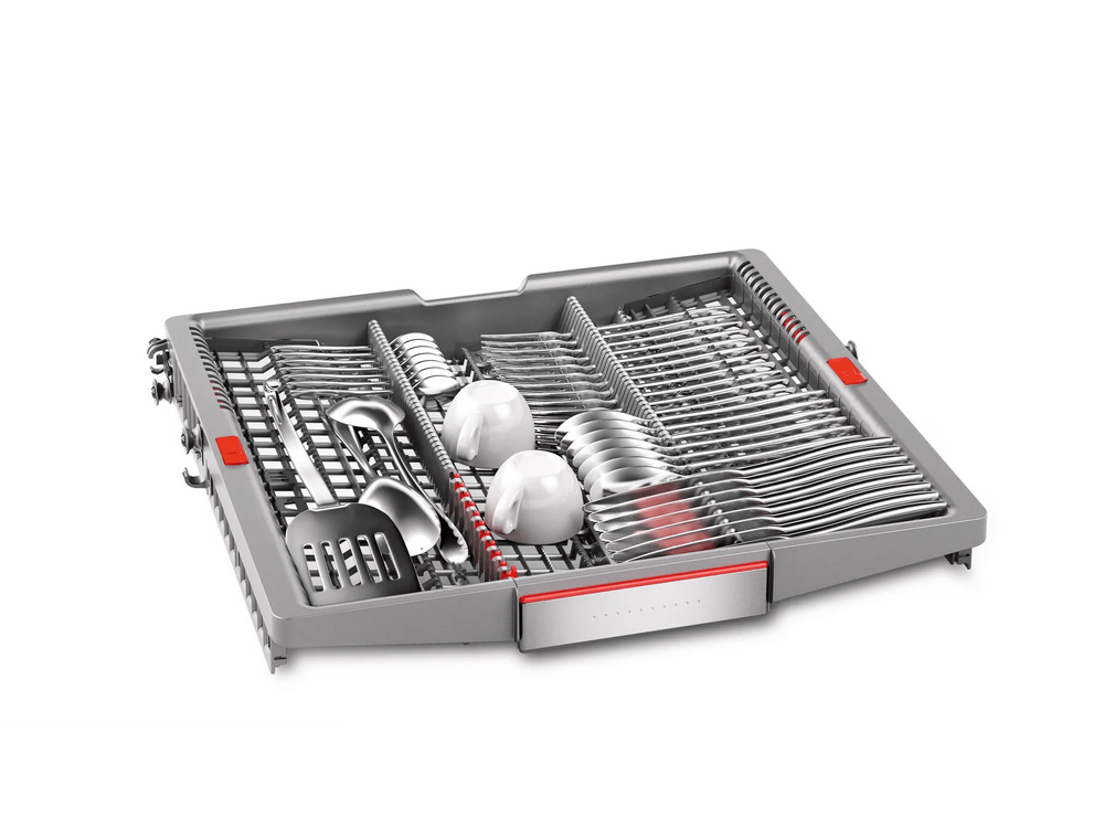 Lavavajillas integrable - Bosch SMV8YCX01E, 14 servicios, 8 programas, Home Connect, 60 cm, Inox