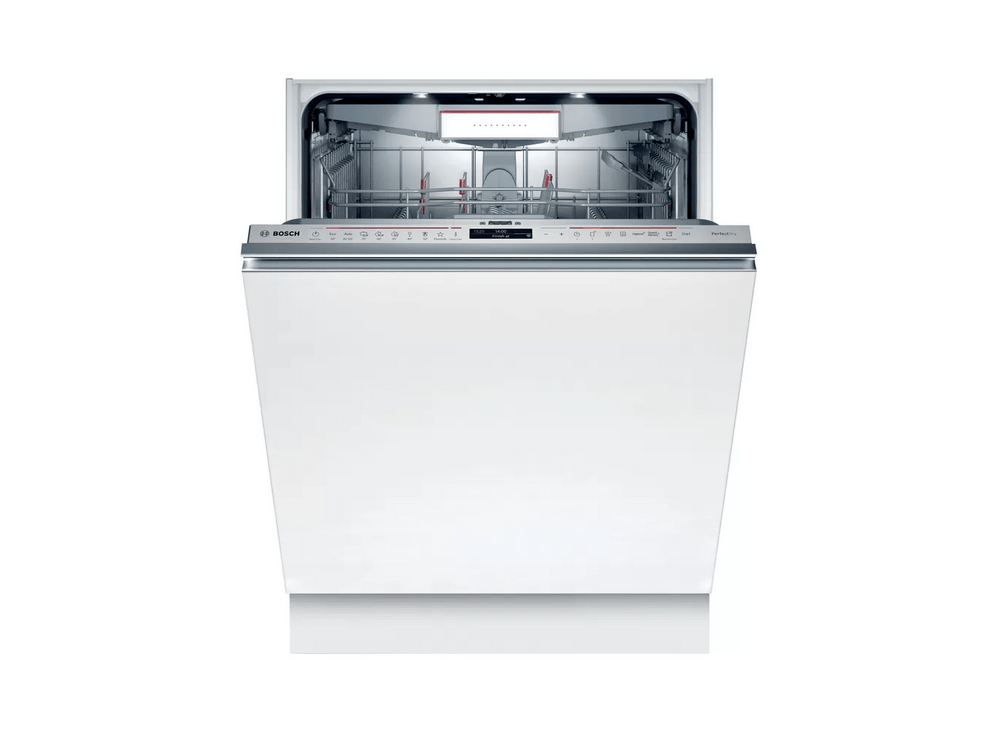 Lavavajillas - Bosch SMV8YCX01E, Integrable, 14 servicios, 8 programas, Home Connect, 60 cm, Blanco