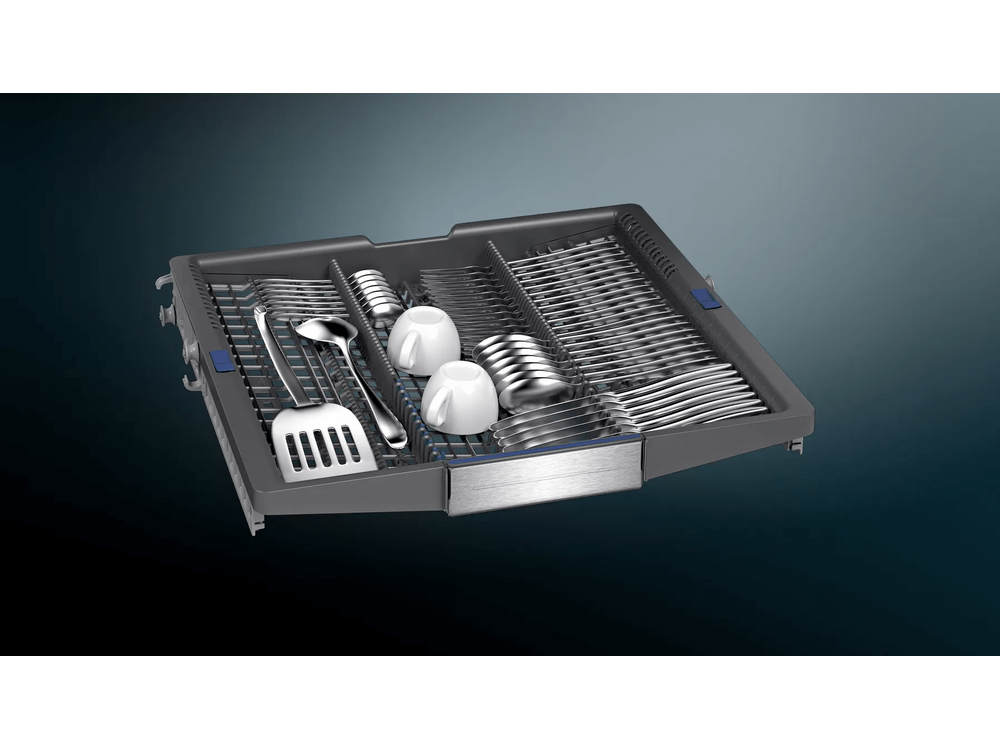 Lavavajillas integrable - Siemens SN87YX01CE, 14 servicios, 8 programas, Home Connect, 60 cm, iQdrive, Inox