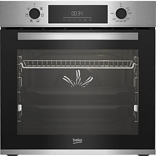 Horno - Beko BBIE123001XD, Multifunción, Hidrólisis, 72 l, 59.4 cm, Inox