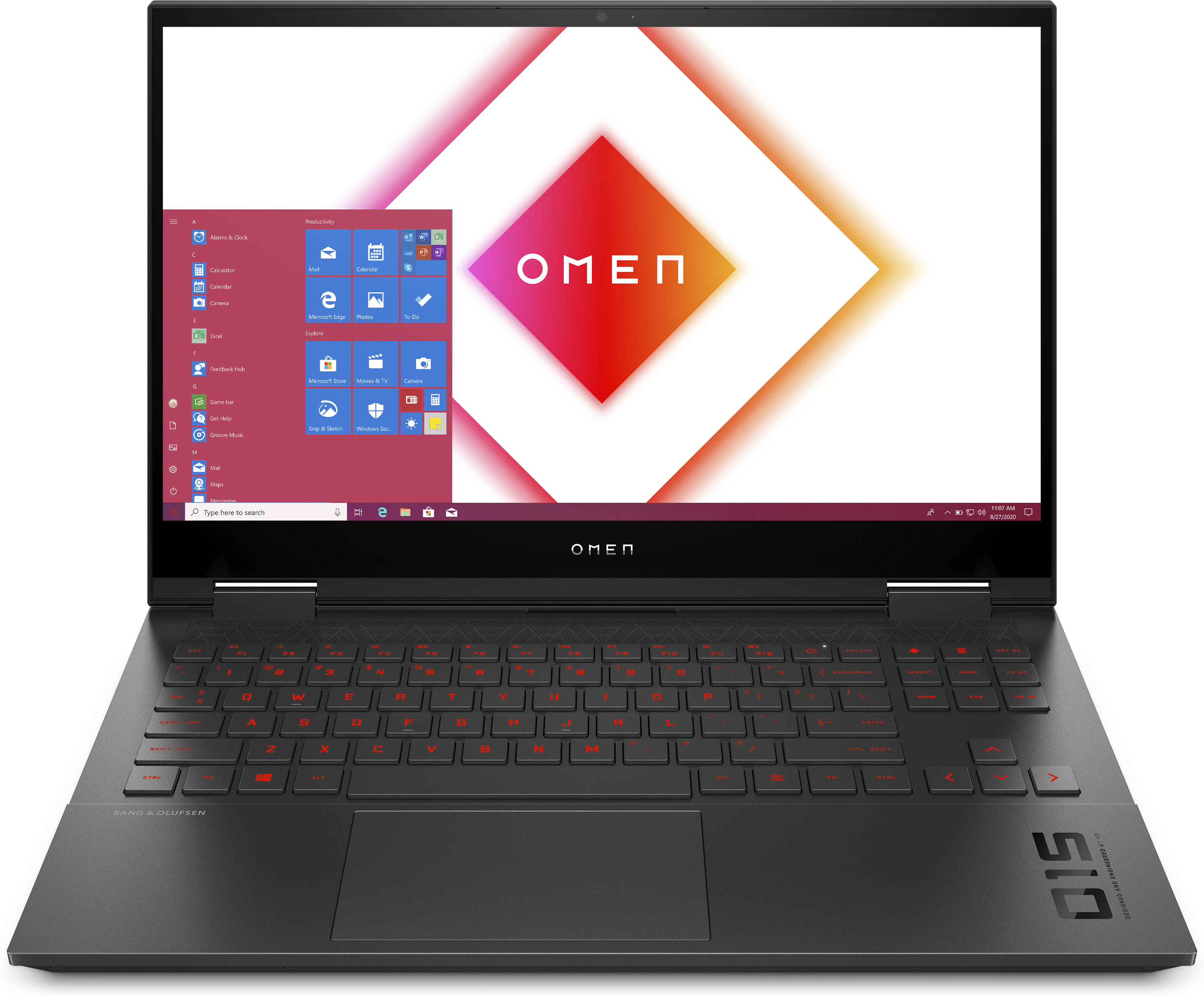 HP OMEN 15-ek1376ng - 15,6 Zoll - Intel® Core™ i7 i7-10870H - 16 GB - 512 GB - NVIDIA GeForce RTX™ 3070 - Windows 10 Home (64 Bit)
