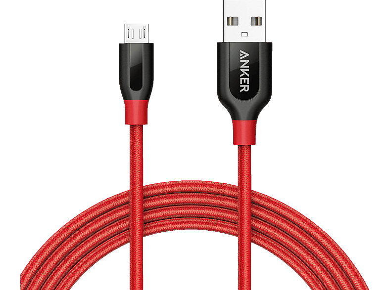 m, 1,8 Kabel, A8143H91, ANKER Rot