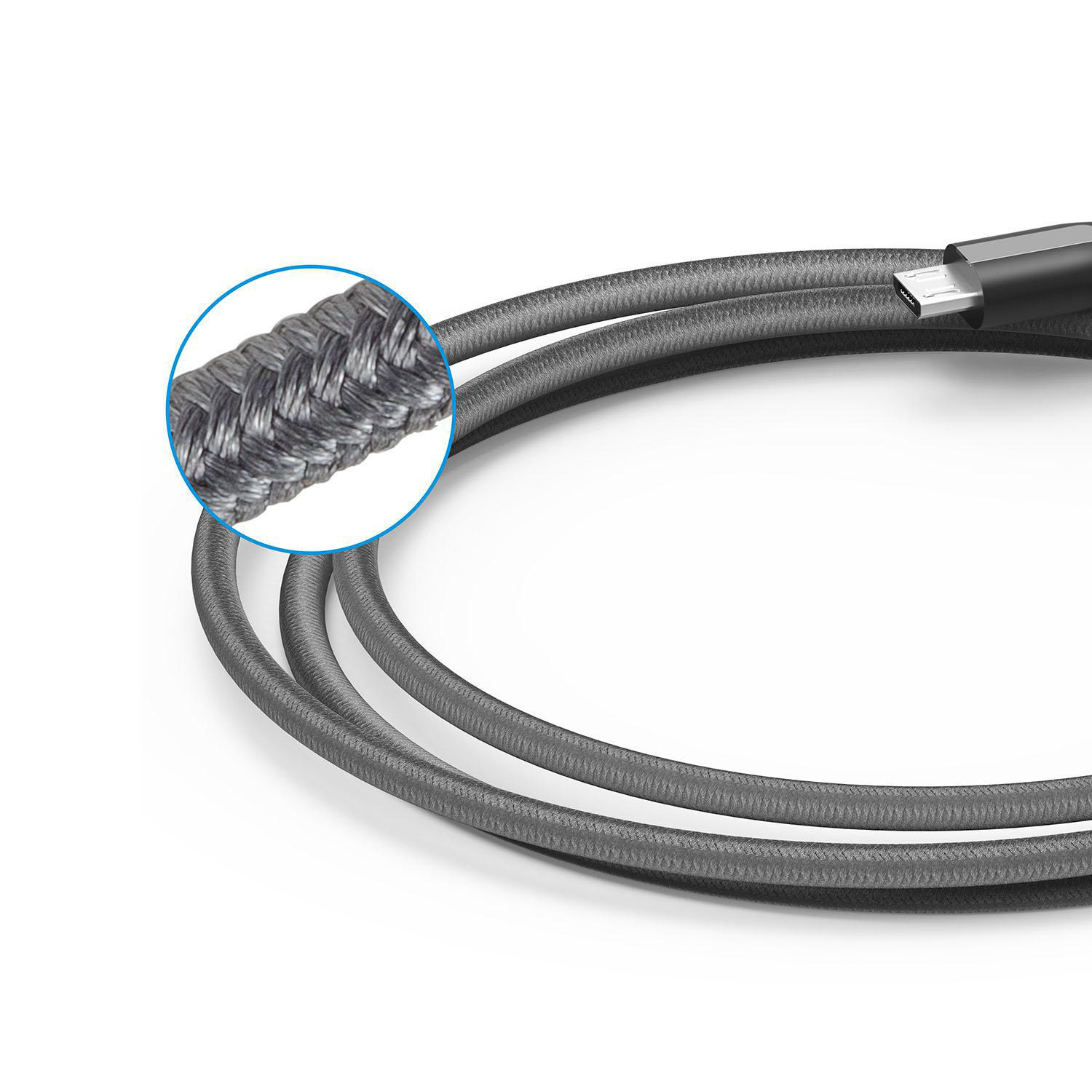 ANKER A8143HA1, Kabel, 1,8 m, Grau